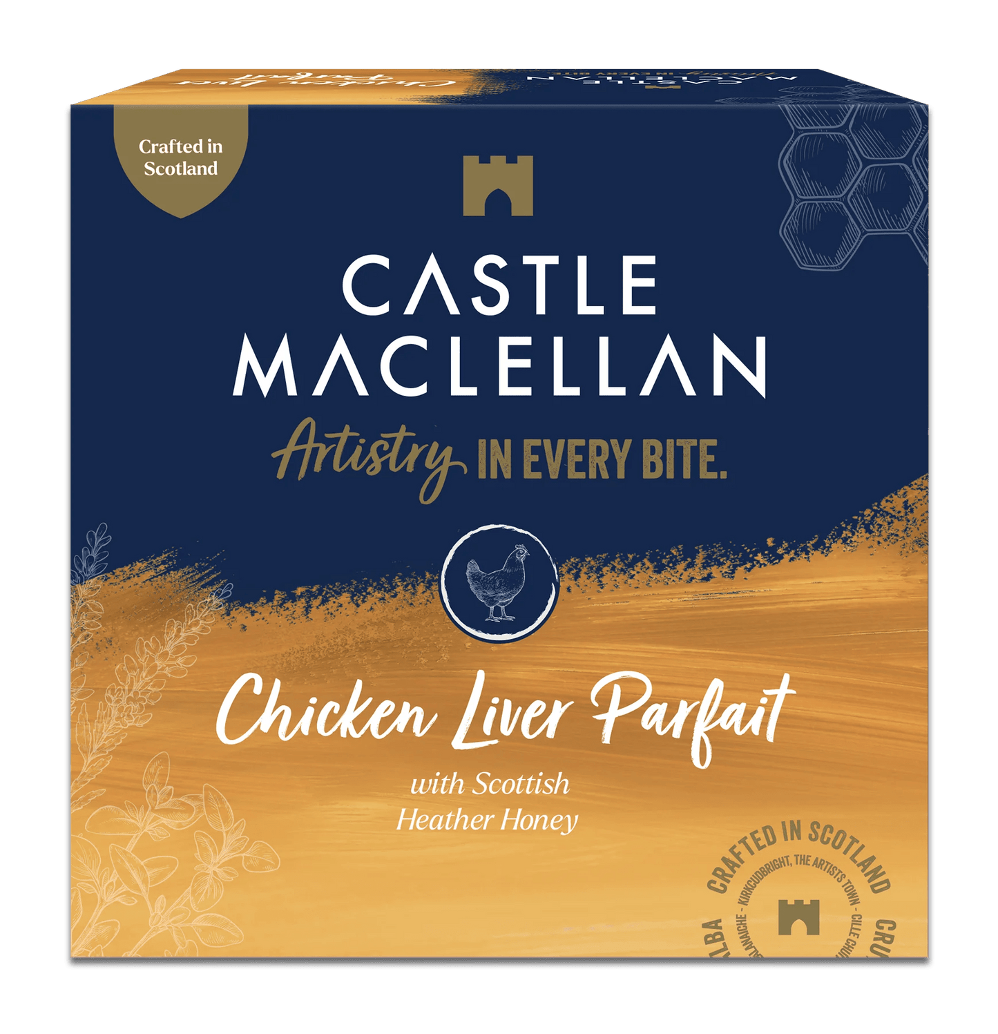 Chicken Liver Pate Castle MacLellan - Scottish Hampers