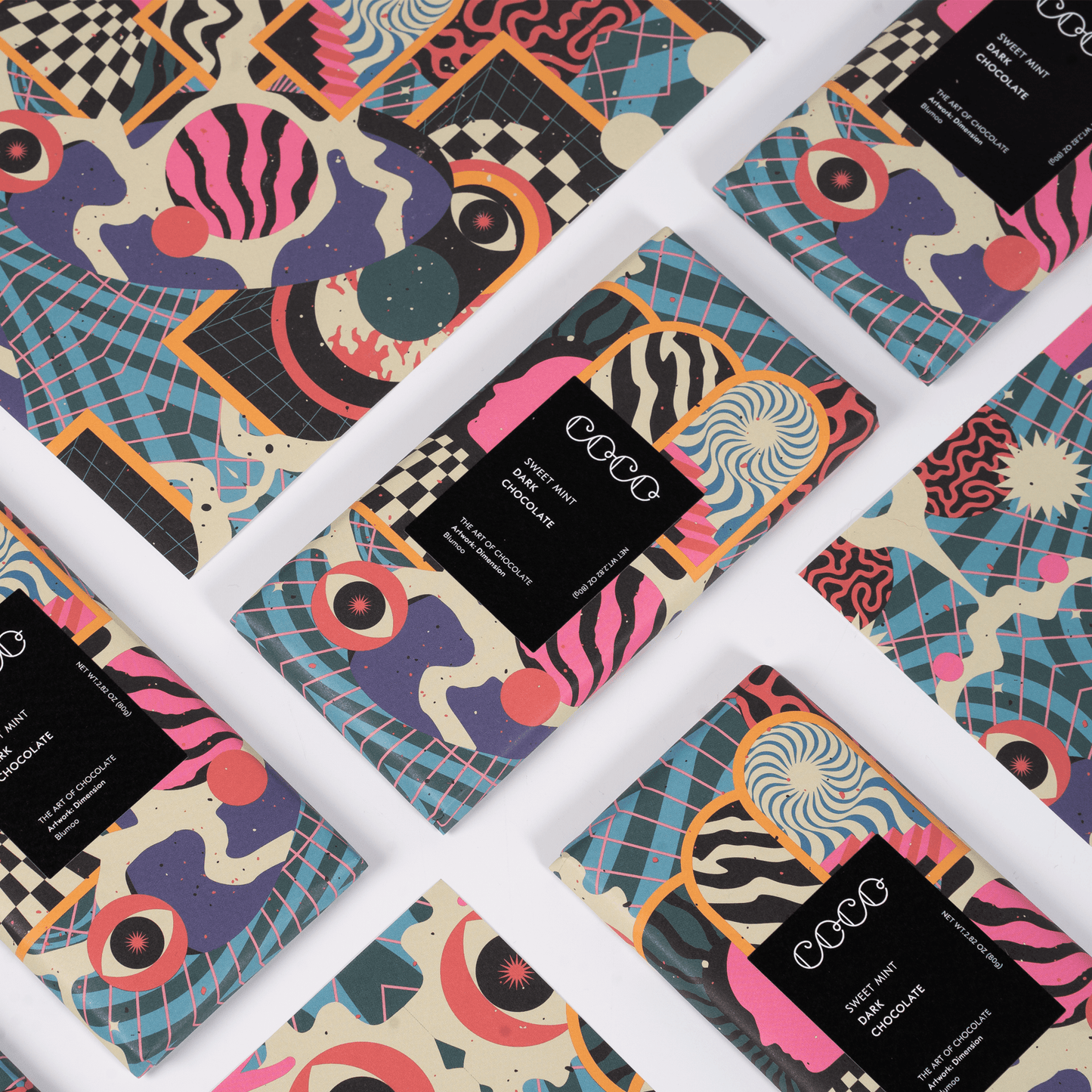 Sweet Mint Dark Chocolate Bar (Pack of 12) - Scottish Hampers