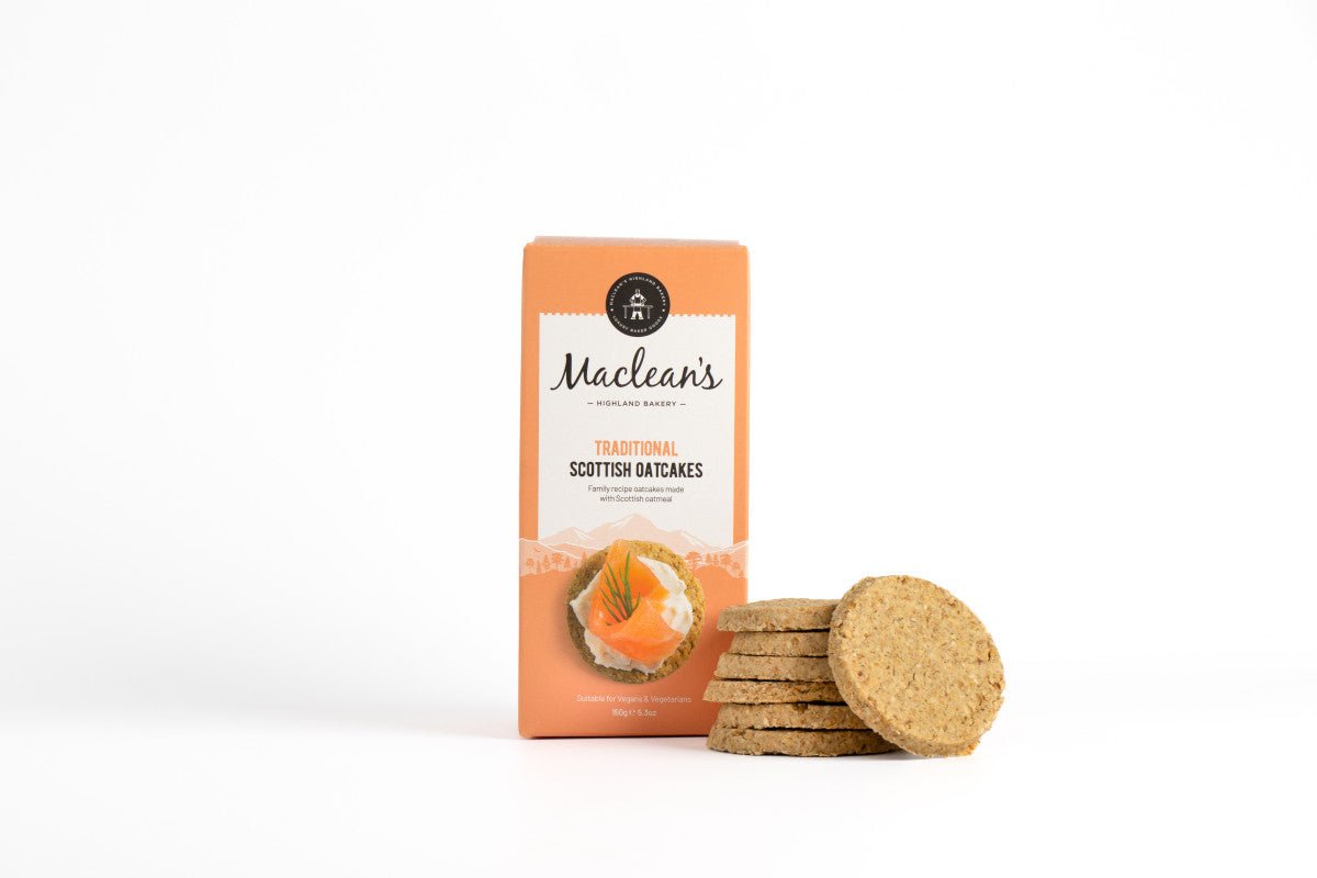 Traditional Scottish Oatcakes Macleans - Scottish Hampers