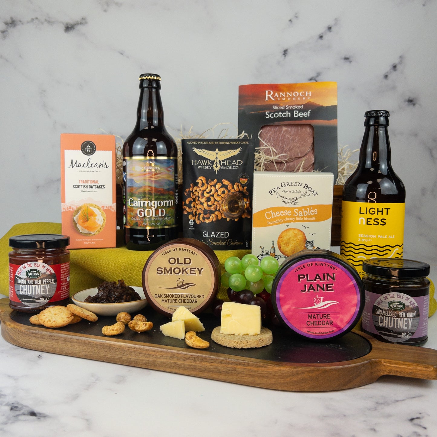 Smoke House and Craft Beer Hamper - Scottish Hampers