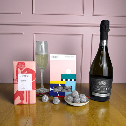 Prosecco & Truffles Chocolates - Scottish Hampers