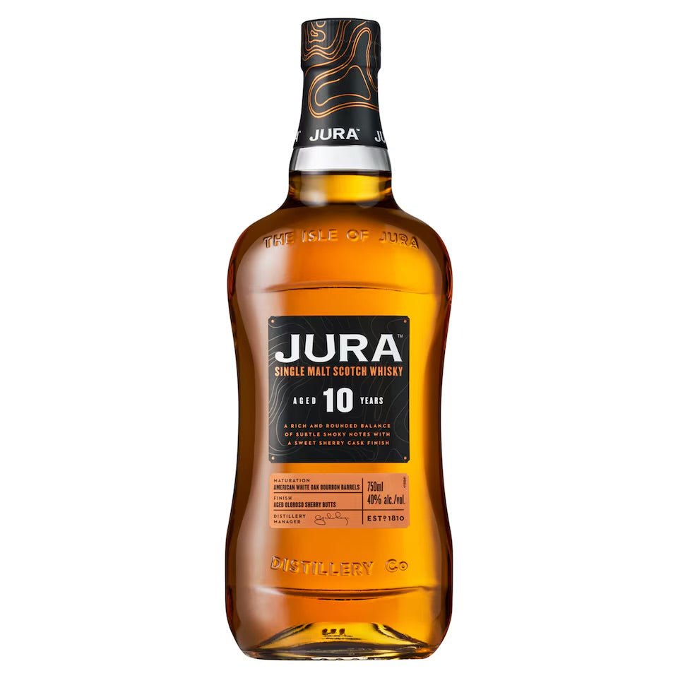Jura 10 Year Old Aged Single Malt Scotch Whisky - Scottish Hampers
