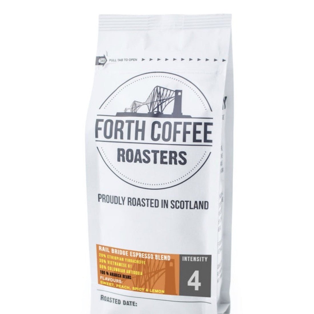 Forth Coffee Roasters Rail Bridge Espresso Blend 50g - Scottish Hampers