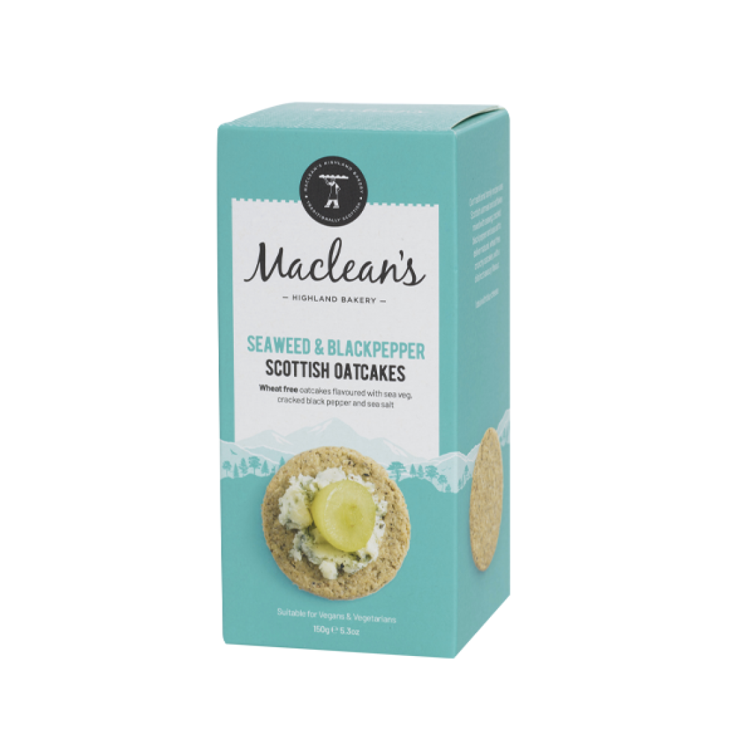 Seaweed & Black Pepper Oatcakes Macleans