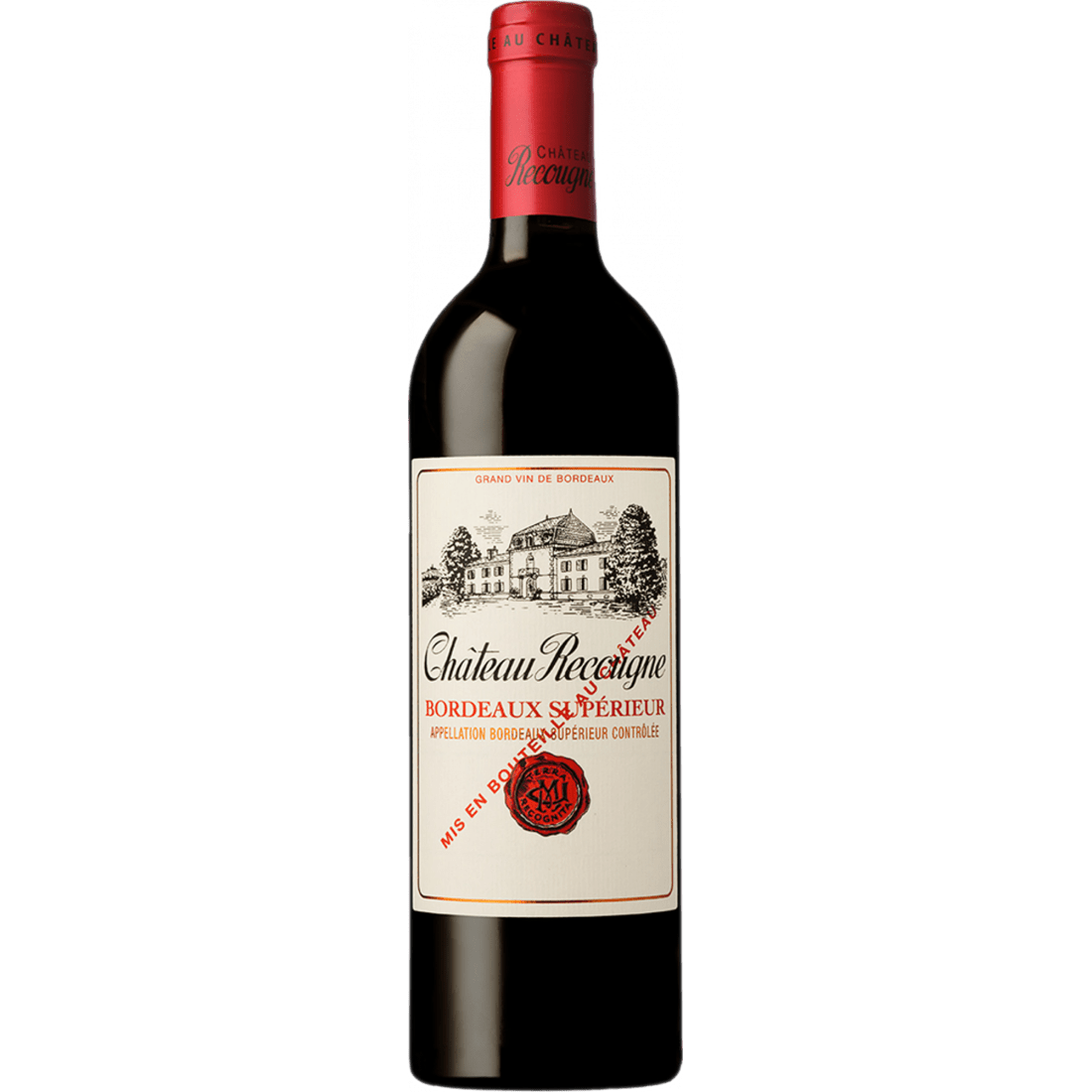 Château Recougne Bordeaux Supérieur 75cl - Scottish Hampers