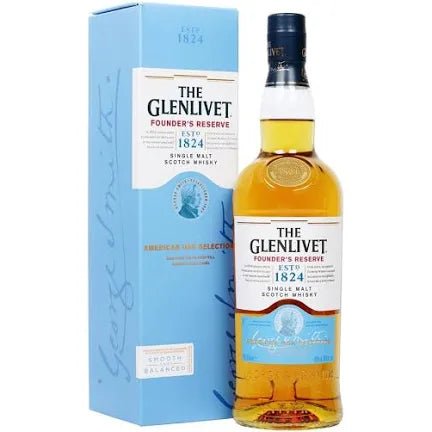 The Glenlivet Founder’s Reserve Single Malt Scotch Whisky – 70cl - Scottish Hampers