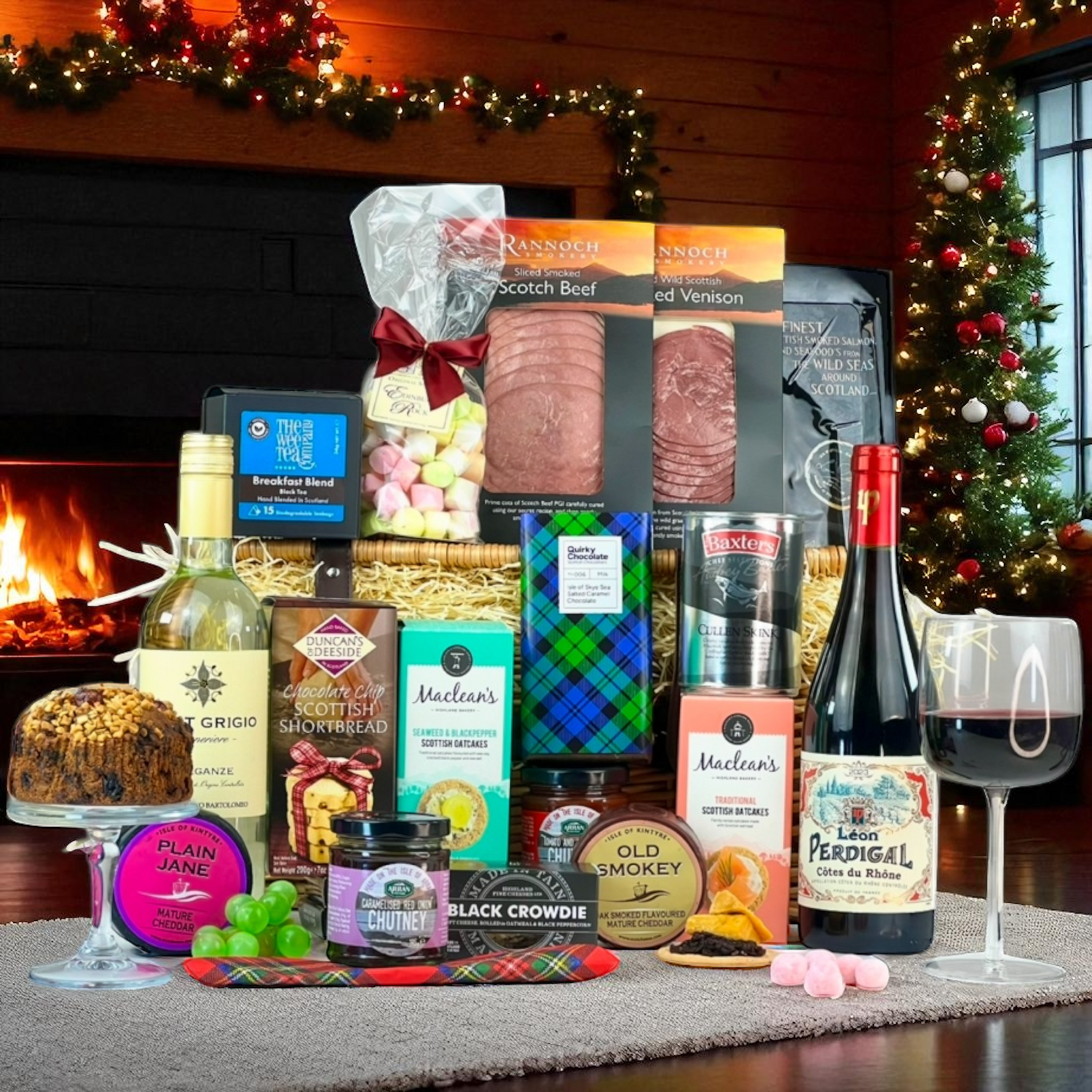 Scottish festive treats and thoughtful Christmas food gifts