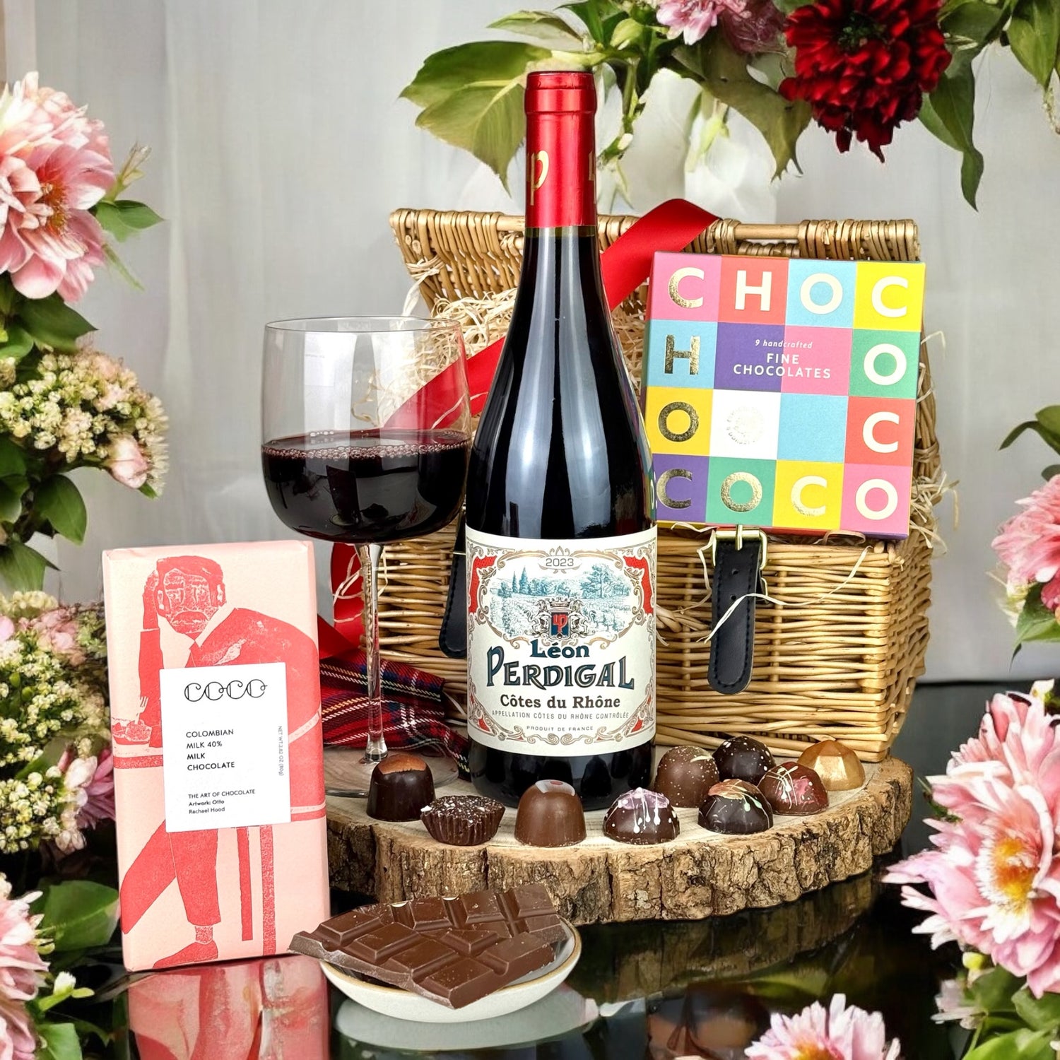 Thank You Gift Hamper with artisan Scottish food and drink selection