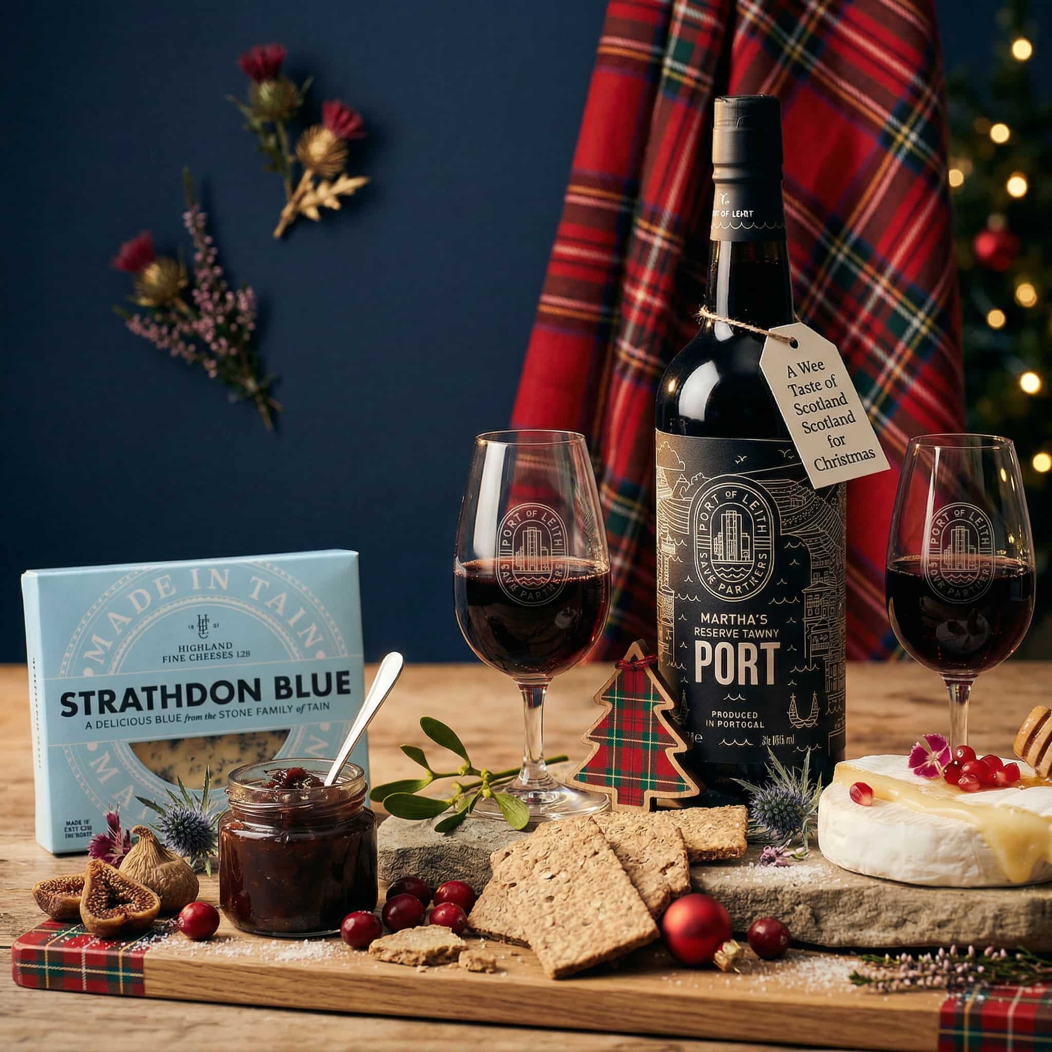 How to Create the Perfect Christmas Cheese and Wine Evening - Scottish Hampers