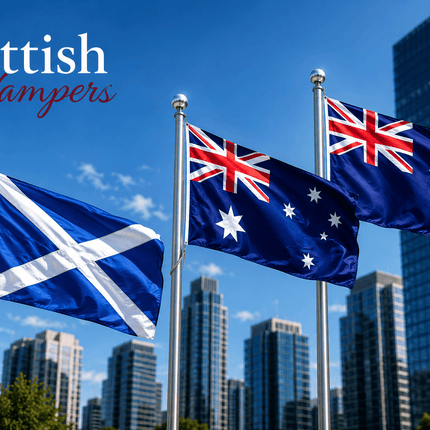 Send a Taste of Scotland to Australia & New Zealand | Scottish Hampers - Scottish Hampers