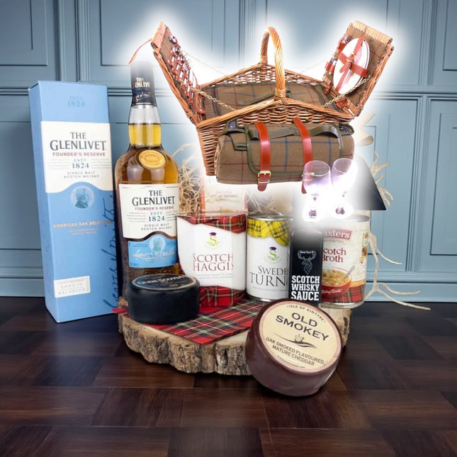 The Haggis & Dram Gift - Scottish Hampers