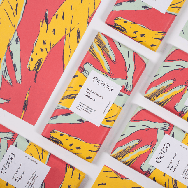 Salted Caramel Milk Chocolate Bar - Scottish Hampers