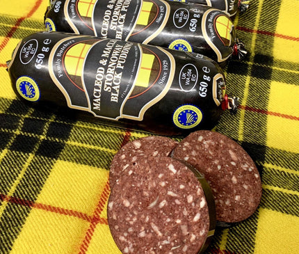 MacLeod and MacLeod 'Original' Stornoway Black Pudding 650g - Scottish Hampers