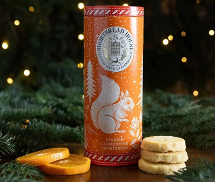 Spanish Clementine Shortbread Tin 200g – Shortbread House of Edinburgh