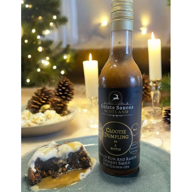 Clootie Dumpling in a Bottle - Scottish Hampers