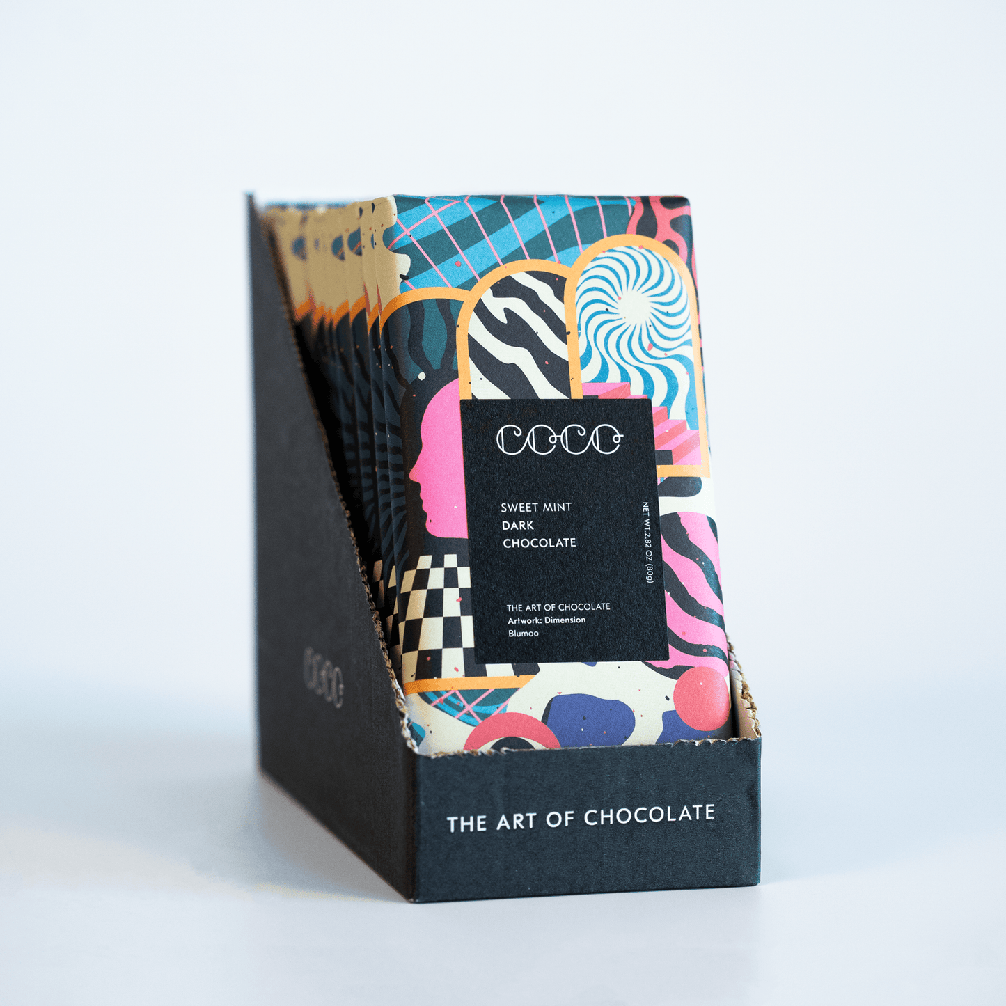 Sweet Mint Dark Chocolate Bar (Pack of 12) - Scottish Hampers