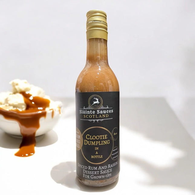 Clootie Dumpling in a Bottle - Scottish Hampers