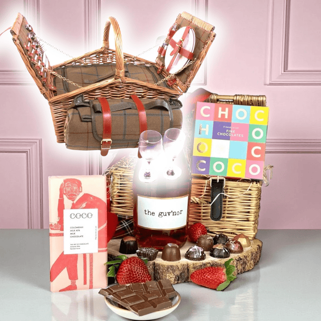 Rosé & Chocolates - Scottish Hampers