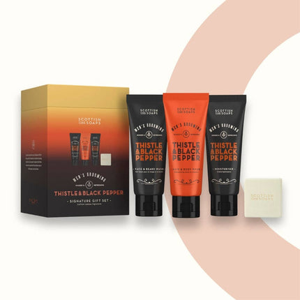 Thistle & Black Pepper Signature Gift Set - Scottish Hampers