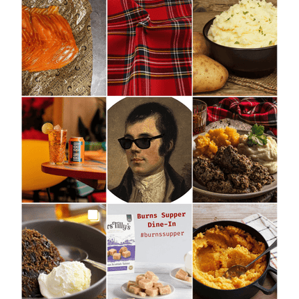 Burns Supper Dine - In with Smoked Salmon & Pâté - Scottish Hampers
