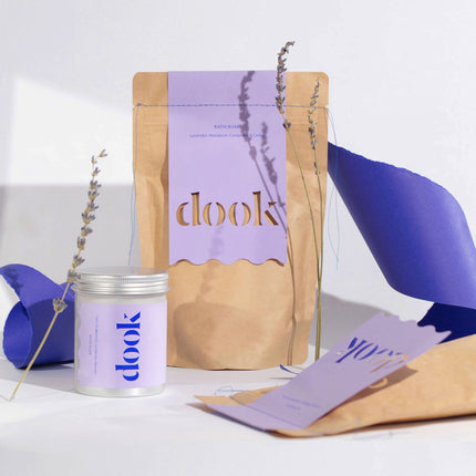 Bath Soak - Lavender, Mandarin, Coriander & Cedar Bath Salts - Scottish Hampers