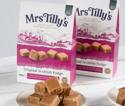 Fudge Mrs Tilly's Gift Box - Scottish Hampers