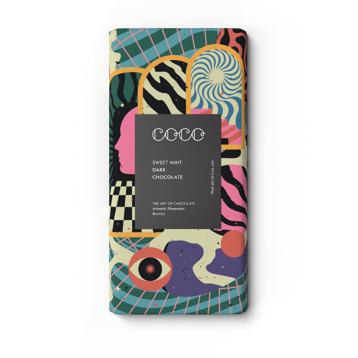 Sweet Mint Dark Chocolate Bar (Pack of 12) - Scottish Hampers