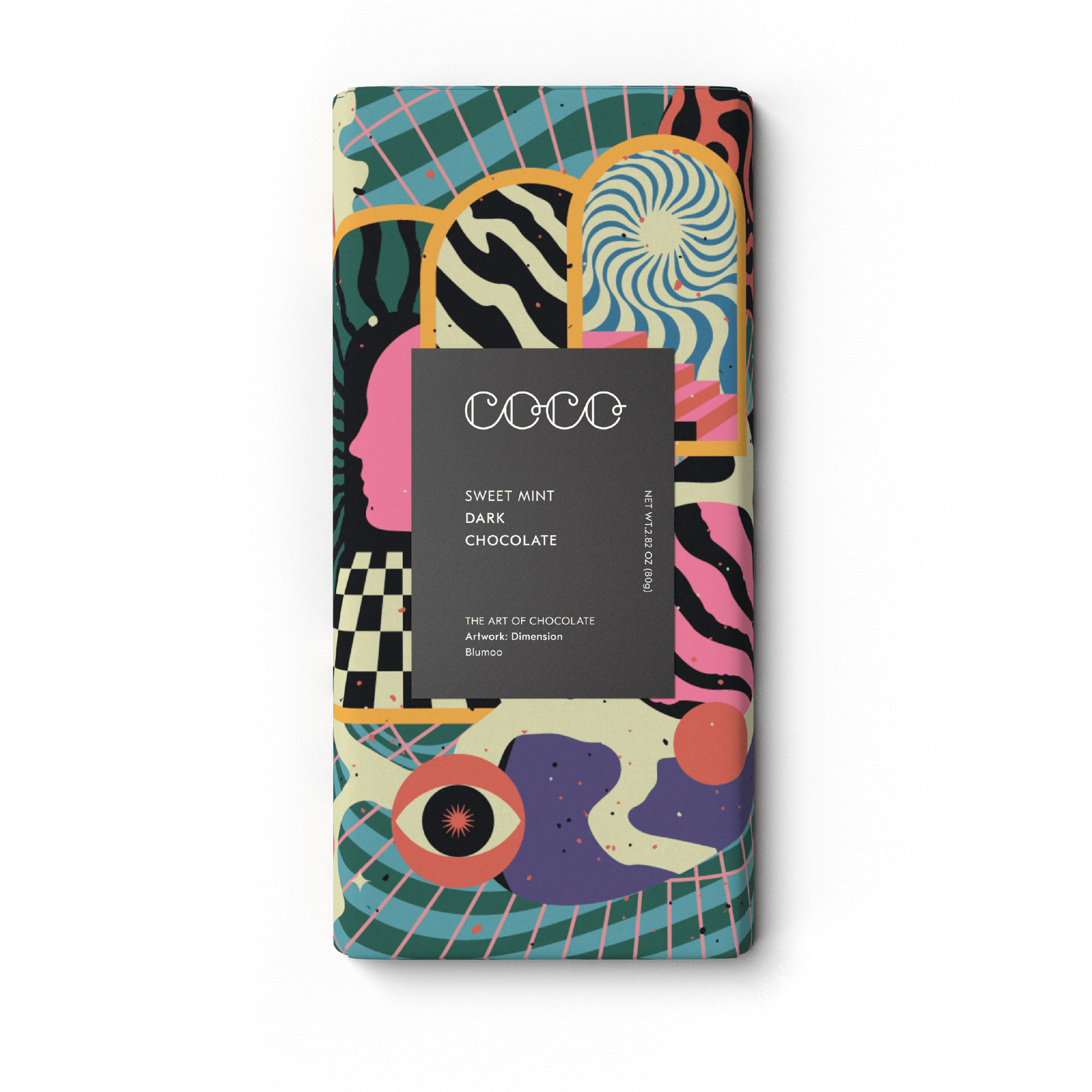 Sweet Mint Dark Chocolate Bar (Pack of 12) - Scottish Hampers