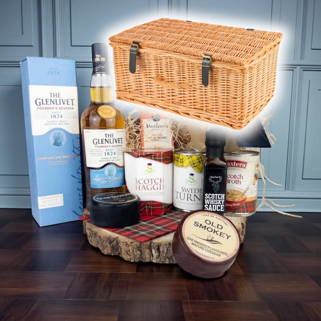 The Haggis & Dram Gift - Scottish Hampers