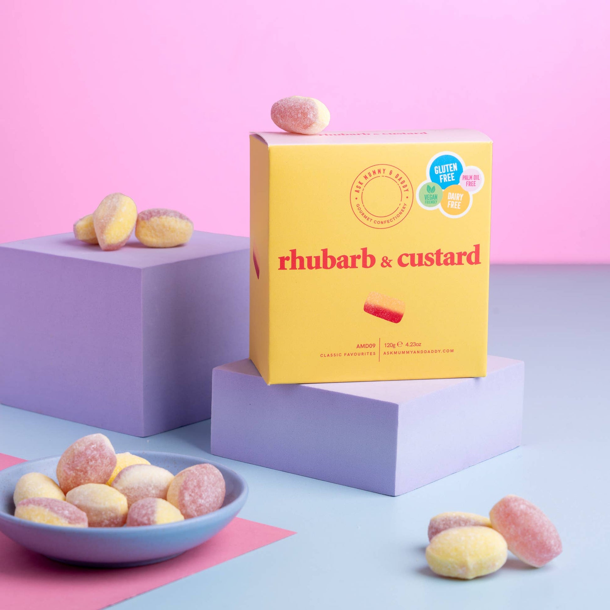 Rhubarb & Custard Giftbox - Scottish Hampers