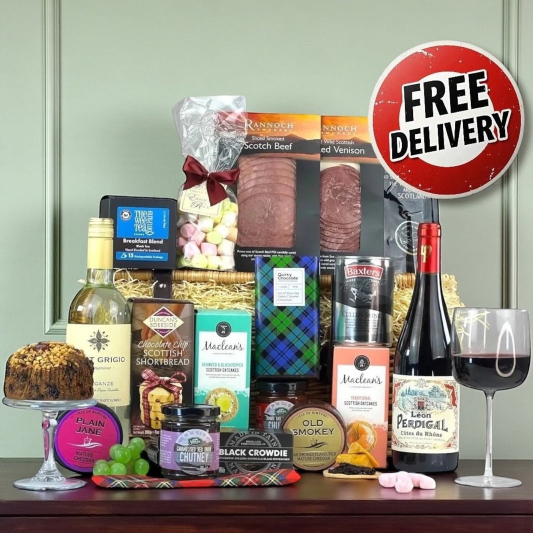 Luxury Scottish Hampers | Fine Scottish Food & Drink Gift Baskets
