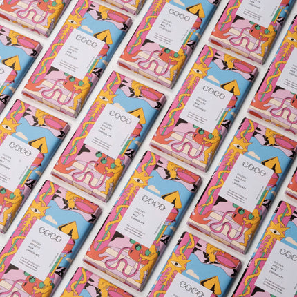 Golden Apple Pie Milk Chocolate Bar - Scottish Hampers