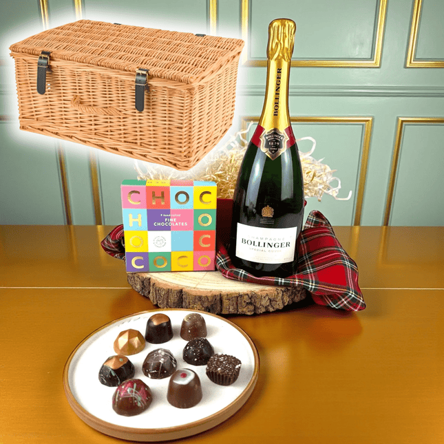 Champagne & Chocolate - Scottish Hampers
