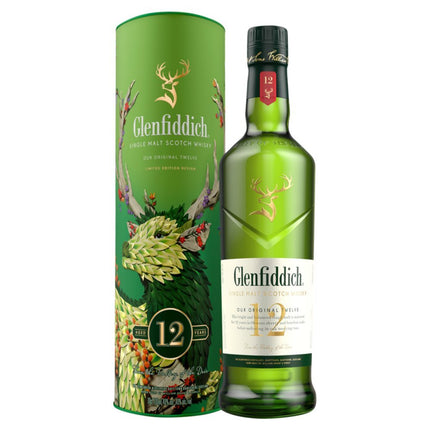 Glenfiddich 12 Year Old Single Malt Scotch Whisky 70cl - Scottish Hampers