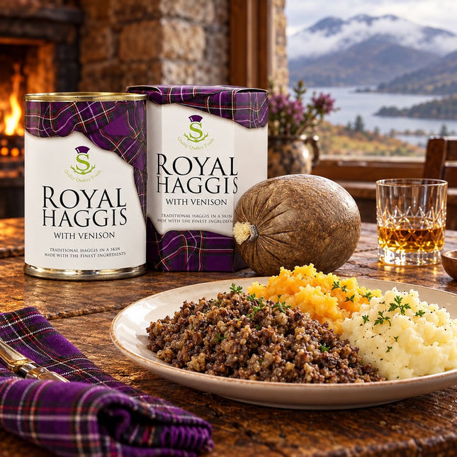 Stahly Royal Haggis with Venison