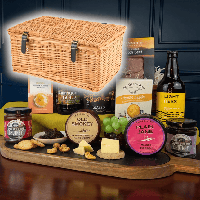 Smoke House and Craft Beer Hamper - Scottish Hampers