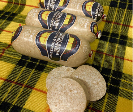 White Pudding Stornoway Macleod & Macleod 650g - Scottish Hampers