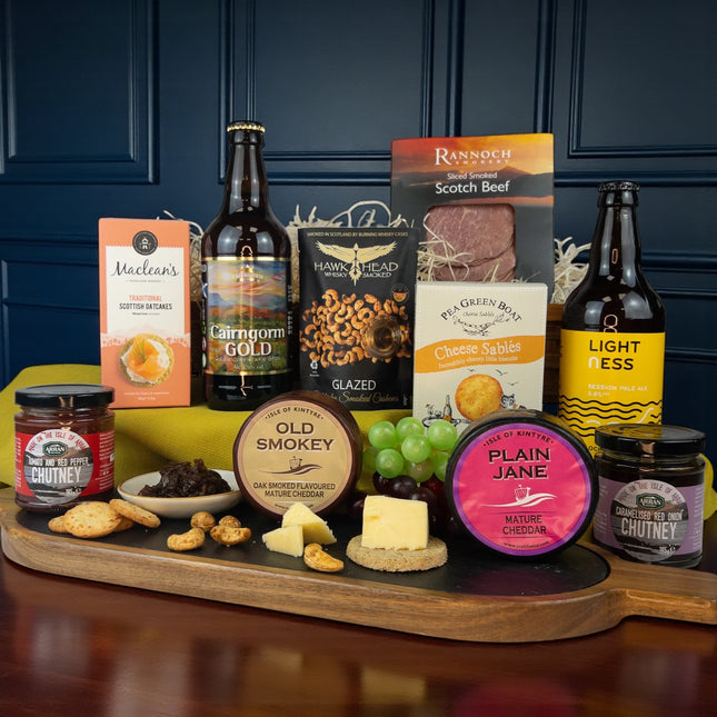 Smoke House and Craft Beer Hamper - Scottish Hampers