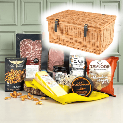 Edinburgh Gin and Snack Gift Hamper - Scottish Hampers