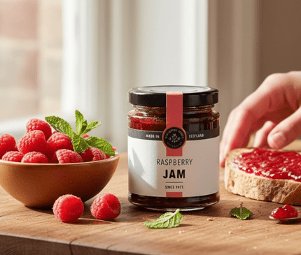 Raspberry Jam Galloway Lodge - Scottish Hampers