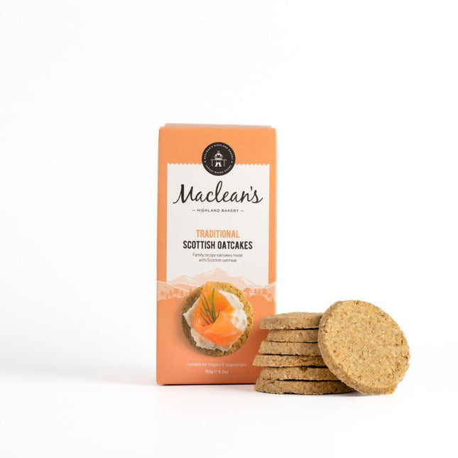 Traditional Scottish Oatcakes Macleans - Scottish Hampers