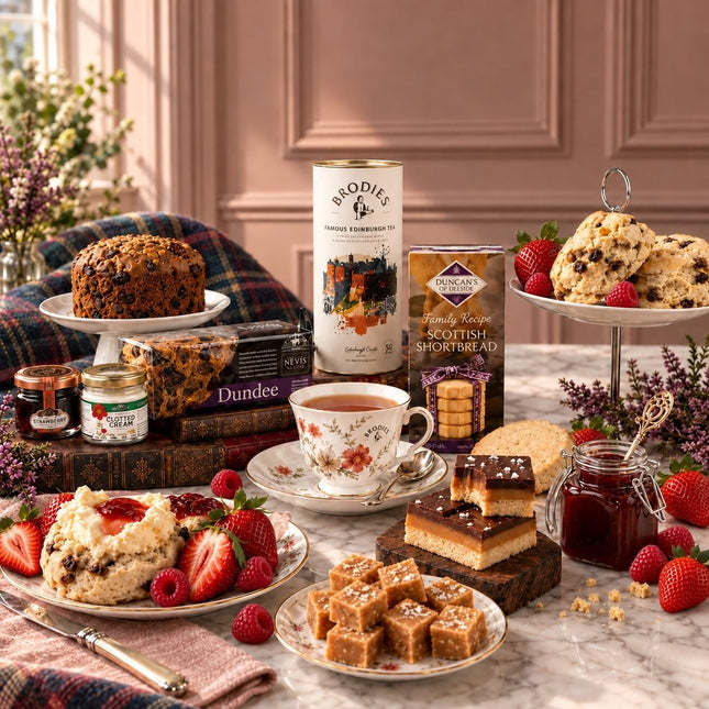 Afternoon Tea Treat Hamper - Scottish Hampers