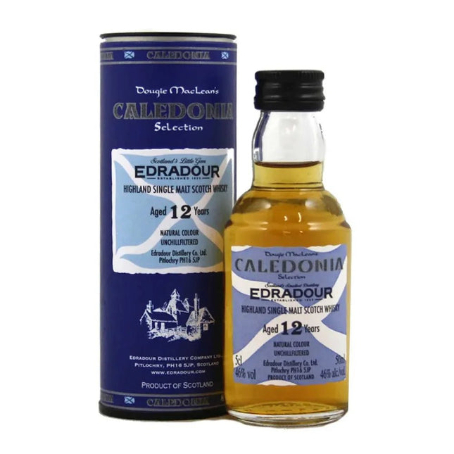 Edradour Caledonia 12 5cl - Scottish Hampers