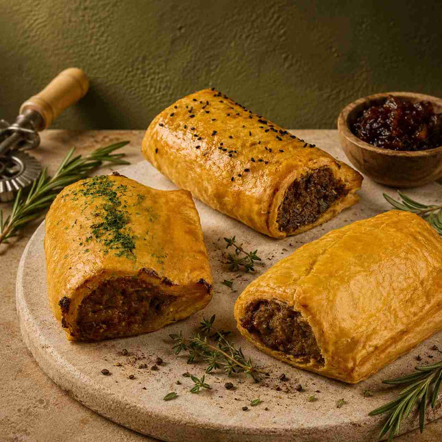 Pork & Haggis Sausage Roll - Scottish Hampers