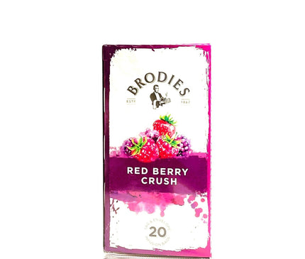 Red Berry Crush Brodies Tea Bags - Scottish Hampers
