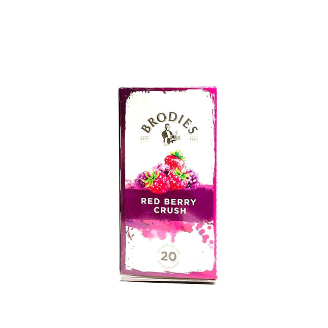 Red Berry Crush Brodies Tea Bags - Scottish Hampers