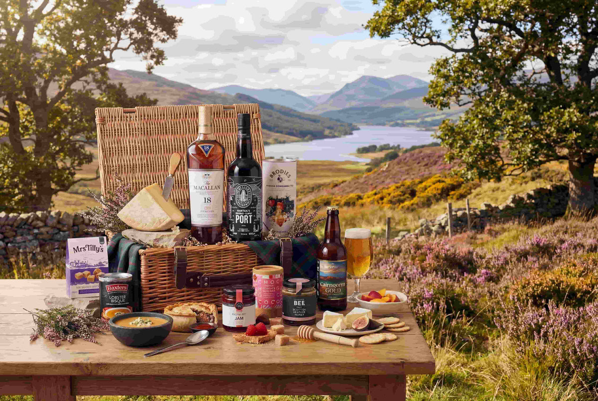 Luxury Scottish Hampers | Fine Scottish Food & Drink Gift Baskets