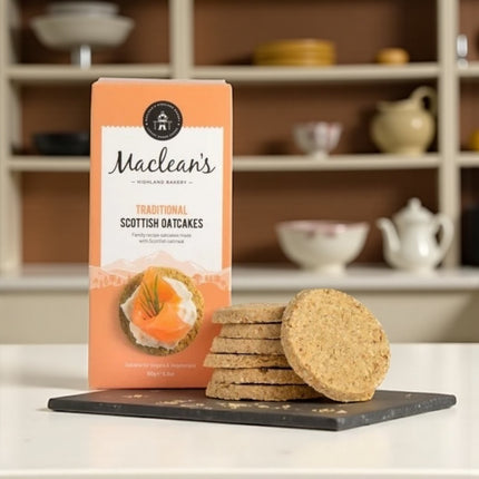 Traditional Scottish Oatcakes Macleans - Scottish Hampers