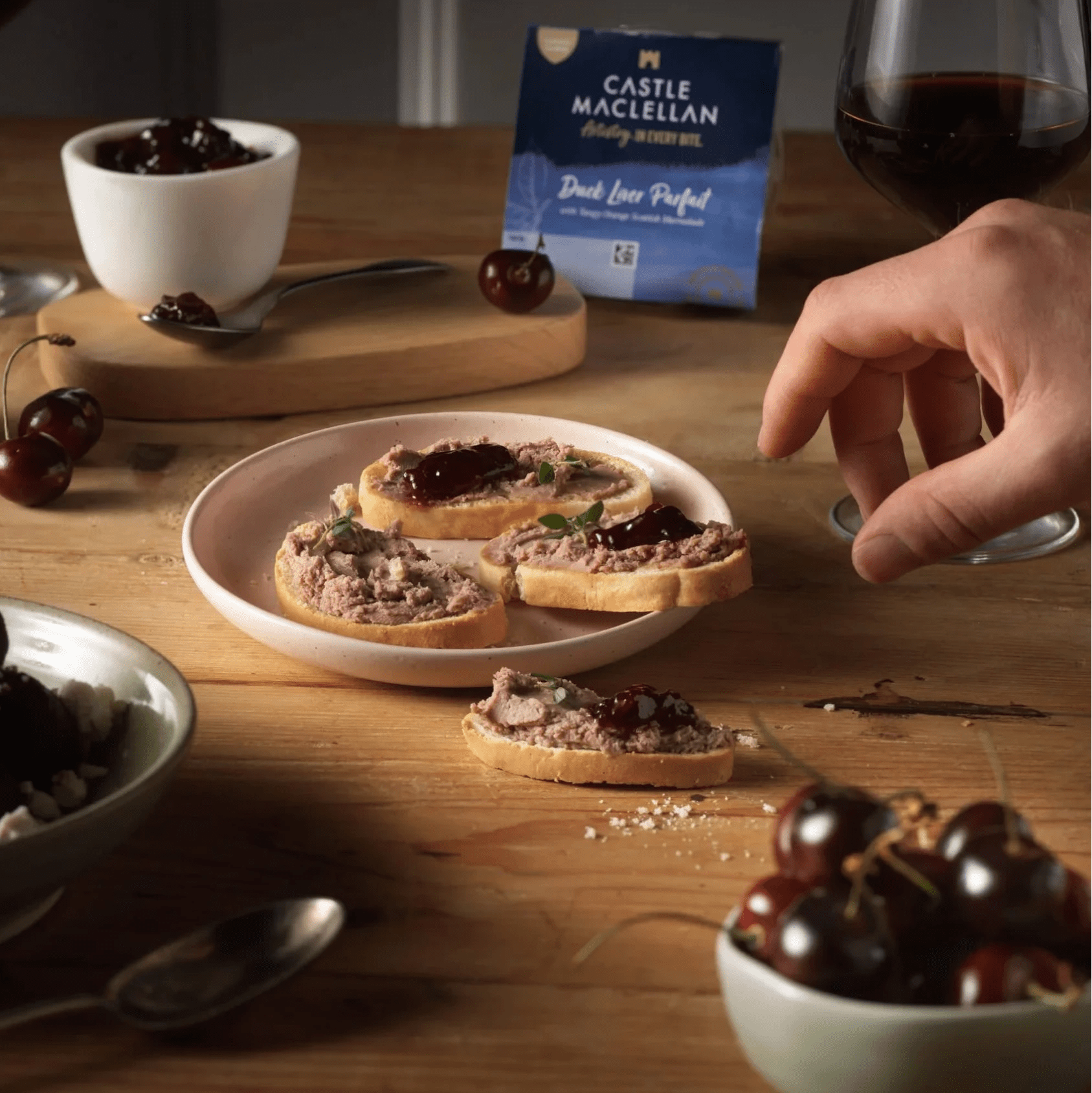 Duck Liver Parfait Castle MacLellan - Scottish Hampers