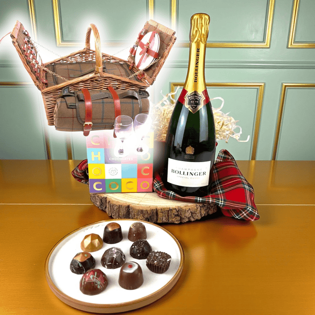 Champagne & Chocolate - Scottish Hampers